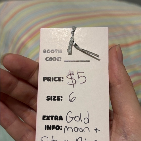 Gold Celestial Band Ring - Picture 3 of 3